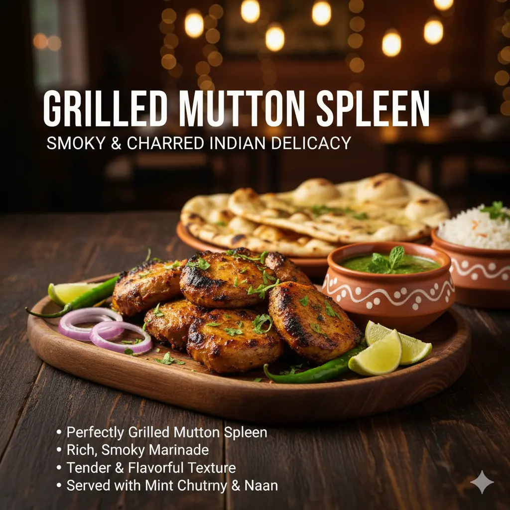 Perfectly grilled Suvarotti skewers with a side of lemon wedges.